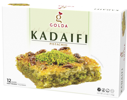 Golda Kadaifi w/ Pistachios 3.1 lb