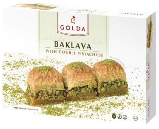 Golda Baklava w/ Double Pistachios 6.2 lb