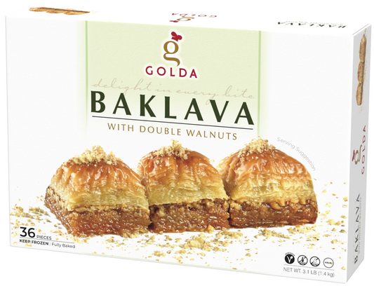 Golda Baklava w/ Double Walnuts 3.1 lb