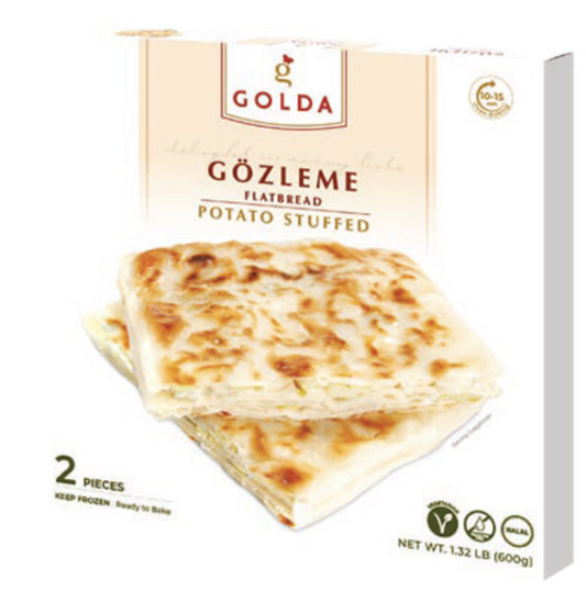 Golda Gozleme-Flatbread w/ Potatoes Stuffed (2x300g)