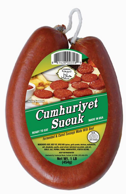 Cumhuriyet Beef Sujuk 1 lb
