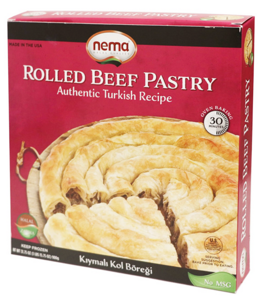 Nema Rolled Beef Pastry 900gr