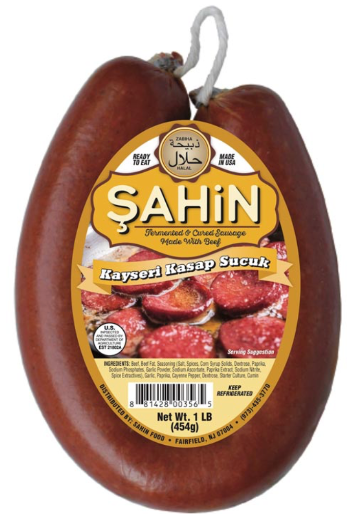 Sahin Kasap Sujuk 1 lb