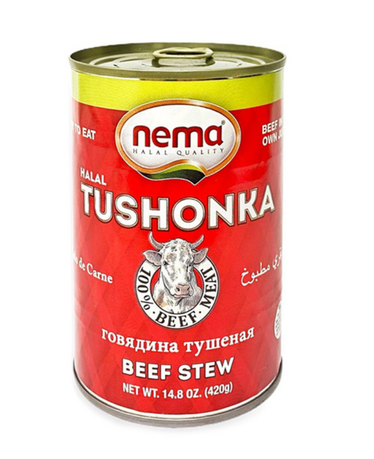 Nema Cooked Beef Stew -Tushonka- 14.8 oz