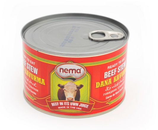 Nema Cooked Beef Stew -Kavurma- 14 oz