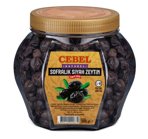 Cebel Sofralik Siyah Zeytin 1kg