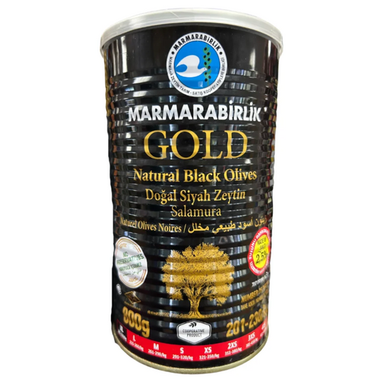MarmaraBirlik, Gold Black Olives XL, 800 gr
