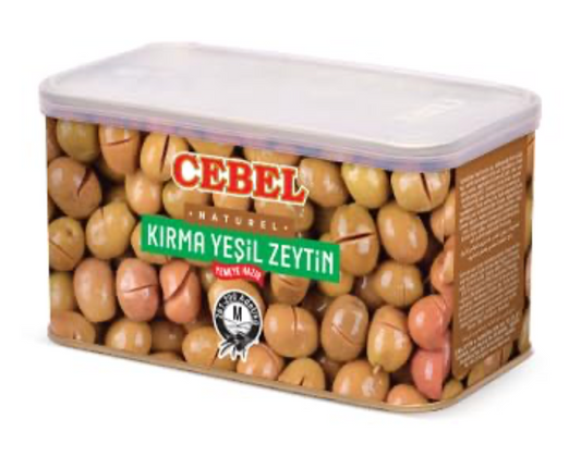 Cebel Kirma Yesil Zeytin, 1000gr