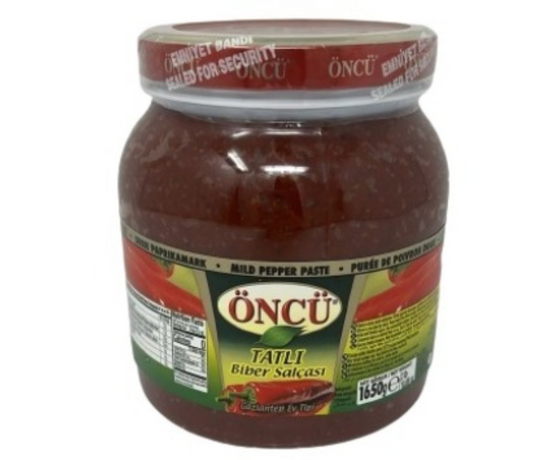 Oncu Pepper Paste Mild 1650 gr