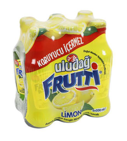 Uludag Frutti, Mineral Water w Lemon, 6pk