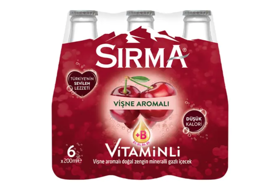 Sirma Sparkling Water Cherry 6pk