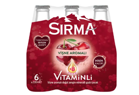 Sirma Sparkling Water Cherry 6pk
