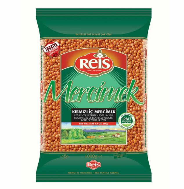 Reis Kirmizi Mercimek 1kg