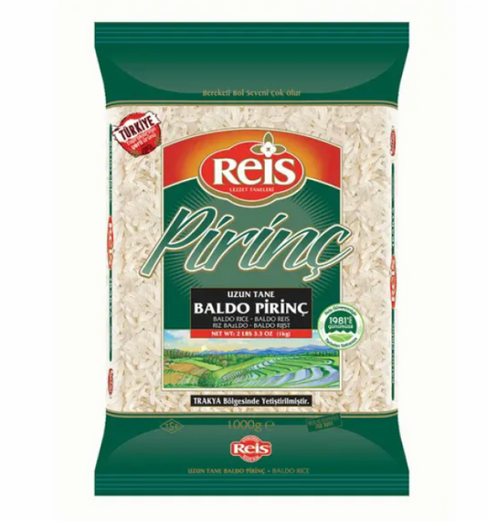 Reis Uzun Tane Baldo Pirinc Trakya 1000gr