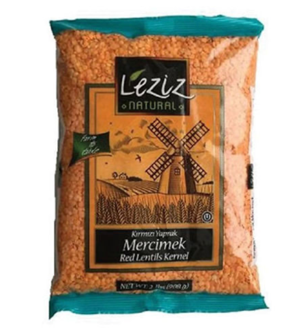 Leziz Red Lentil, 2 lbs