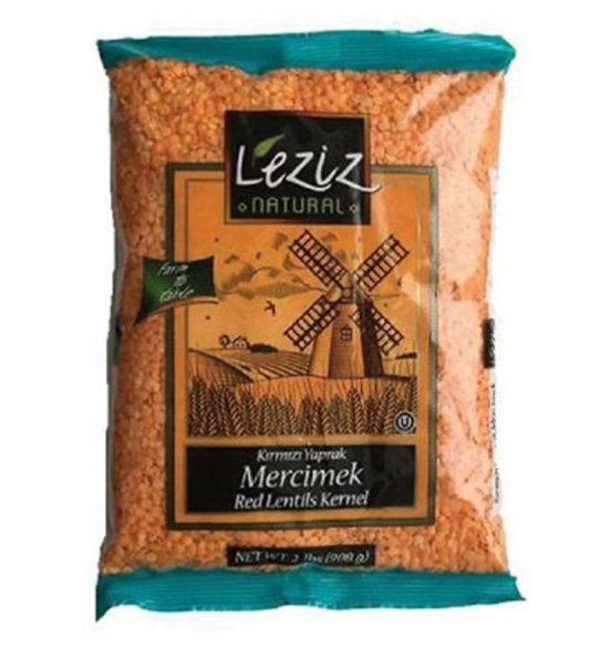 Leziz Red Lentil, 2 lbs