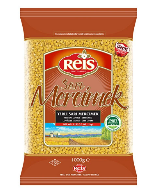 Reis Sari Mercimek 1kg